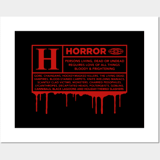 Horror Lover Posters and Art